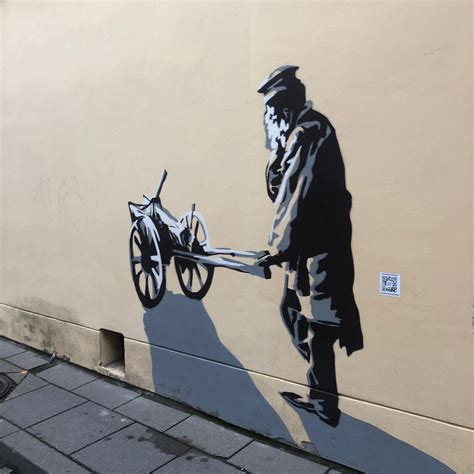 The Wise Man - street art piece by #wallsthatremember (Vilnius) - 2022 ...