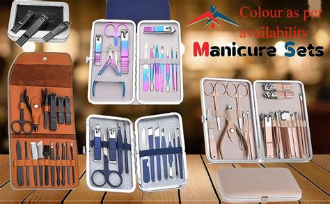 Buy Avando Manicure Set, 12 In 1 Stainless Steel Professional Pedicure ...