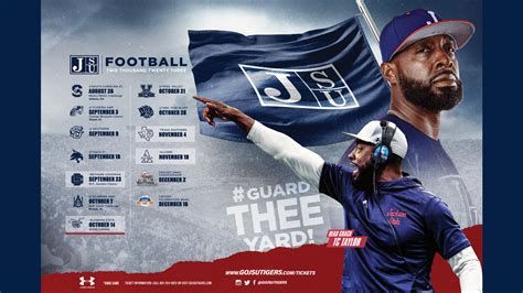Jackson State 2023 Football Schedule Announced