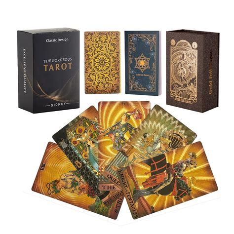 SIOKUY Borderless Tarot Cards : Amazon.in: Toys & Games