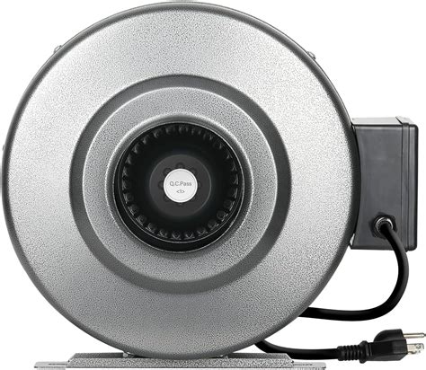 Buy iPower 4 Inch 190 CFM Inline Duct Fan HVAC Exhaust Blower Air ...