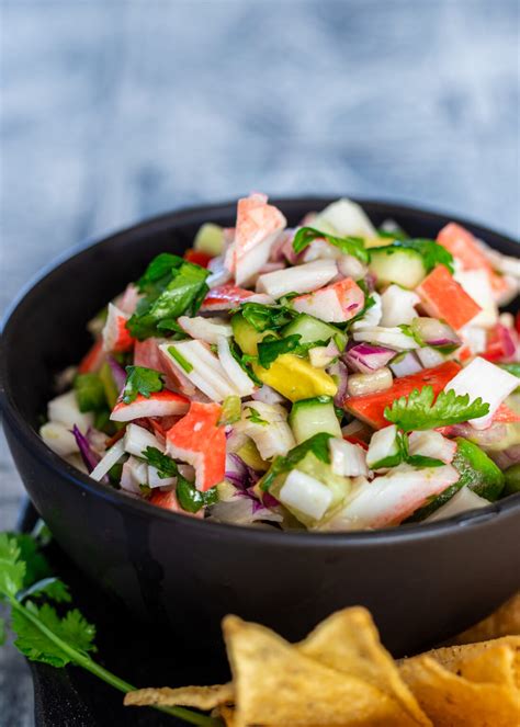 Easy Imitation Crab Ceviche Appetizer (Ceviche de Jaiba) - West Coast ...