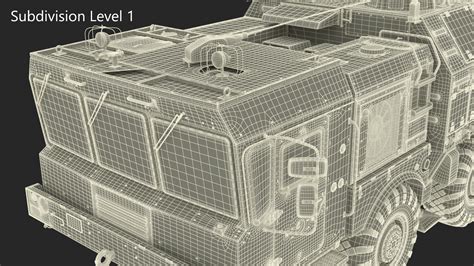 3D Military Missile Tactical Truck | 3D Molier International