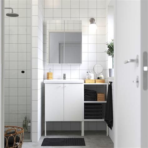 ENHET bathroom, white, 64x43x65 cm (251/4x167/8x255/8") - IKEA