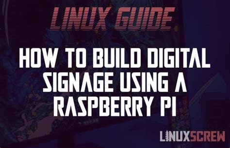 Image result for Digital Signage Linux Open Source