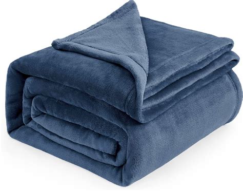 Amazon.com: Bedsure GentleSoft Fleece Bed Blankets Full Size Mineral ...