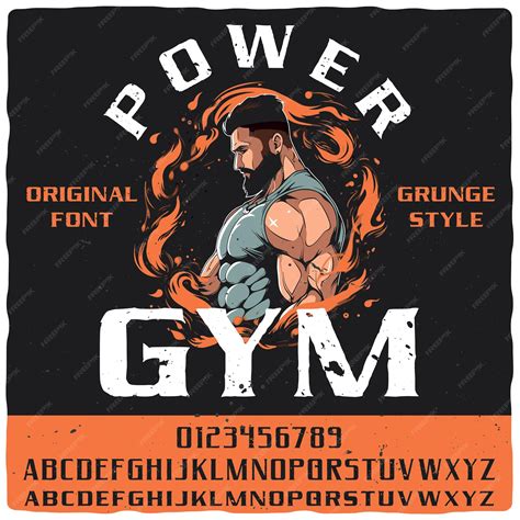 Font For Gym