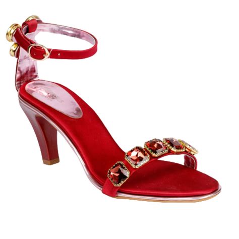 Buy Stelatoes Women's Synthetic Mahroon Heels Sandals (Heel Height : 3 ...
