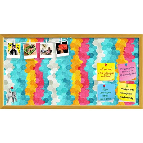 ArtzFolio Color Circle Bulletin Board Notice Pin Board | Vision Soft ...