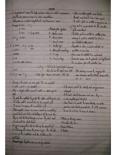 Image result for Alevel Study Notes for Waves