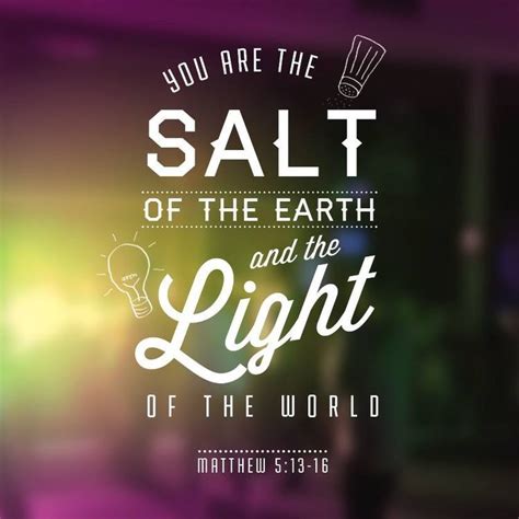 illustrations of being the salt of the earth