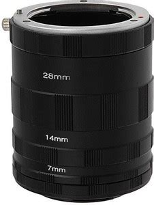 Fotodiox Inc. 10-MCR-MFT-Kit Adjustable Macro Extension Tube Price in ...