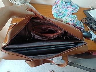 Funk For Hire Women Printed Vegan 15.6 inch Leather Laptop Handbag ...