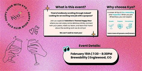 We Love ABA: Valentines Themed Happy Hour with Kyo, Brewability ...