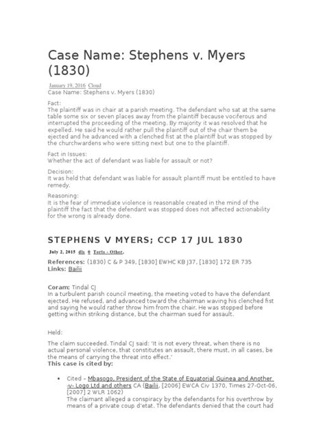 Torts Cases Examples 的图像结果