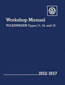 Volkswagen Workshop Manual Types 11, 14 and 15 1952-1957 (Beetle and ...