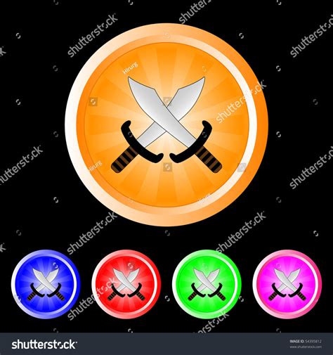 Image result for Sword Clickable Button Design