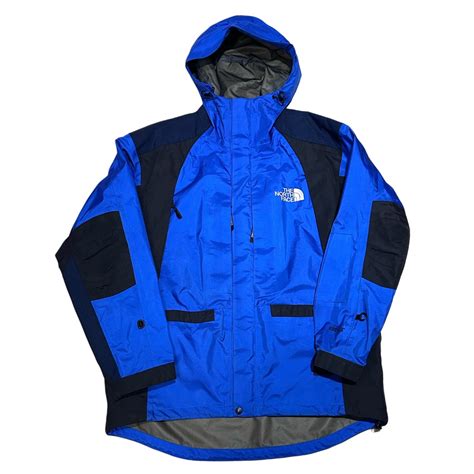 90s THE NORTH FACE ノースフェイス GORE-TEX マウンテンパーカー 青 【L】ゴアテックス | BACK IN THE ...