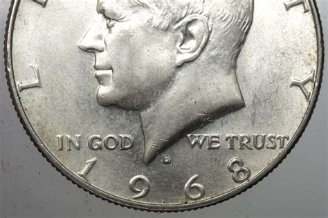1968 Half Dollar Value: are "D", "S" mint mark worth money?
