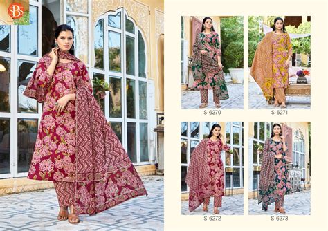 Aarya Sbs Readymade Cotton Pant Suits Wholesaler Gujarat – Kavya Style Plus