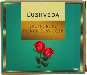 Lushveda Exotic Rose French Clay Soap - Price in India, Buy Lushveda ...