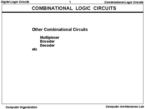 Image result for Basic Computer Organization Digital Logic Circuits