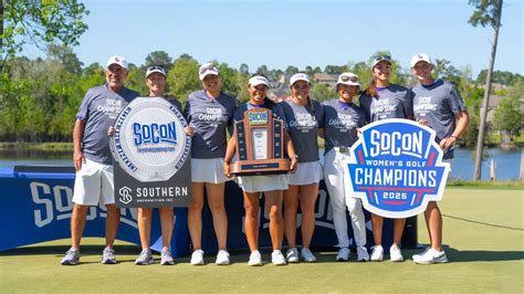 Furman Wins 2025 SoCon Women's Golf Championship; Audrey Ryu Captures ...