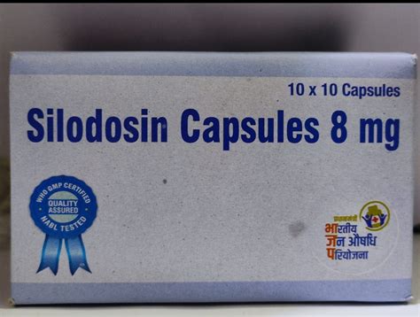 Silodosin 8 mg , 10 capsules | API GENERIC PHARMACY