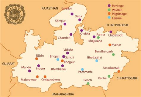 4 Best Tourist Circuits In Madhya Pradesh