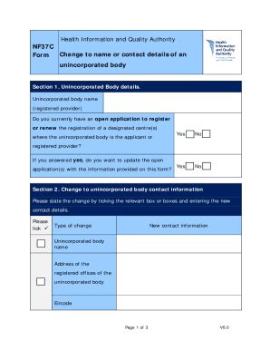 2019-2026 Form IE HIQA NF37C - Fill Out, Sign & Share Online | pdfFiller
