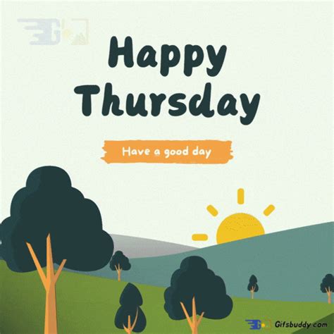 Happy Thursday Morning Gif - Gifsbuddy.com