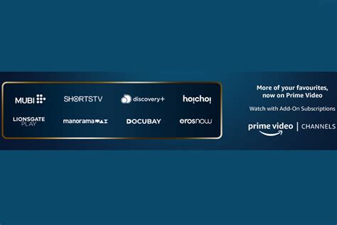 Image result for Prime Video Channels