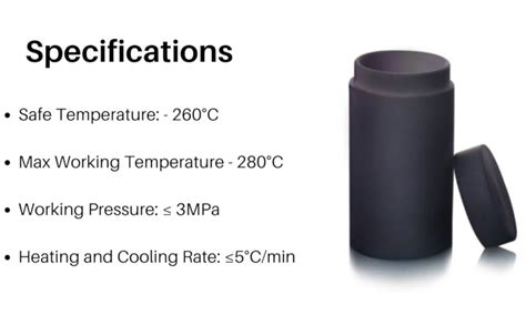 Shilpent PPL Liner or Inner vessel for Hydrothermal Autoclave (Capacity ...