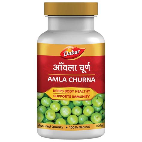 Buy Dabur Amla Churna, 100 gm | 19 Minutes Delivery | Apollo Pharmacy