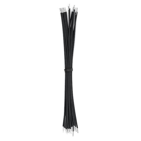 Remington Industries Lead Wire, CSA TEW (UL 1015), 22 AWG, Black, 1 ft ...