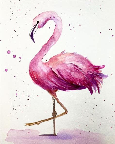 Image result for Flamingo Painting Tutorial