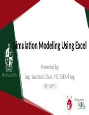 Image result for Excel Simulation Decision Modeling