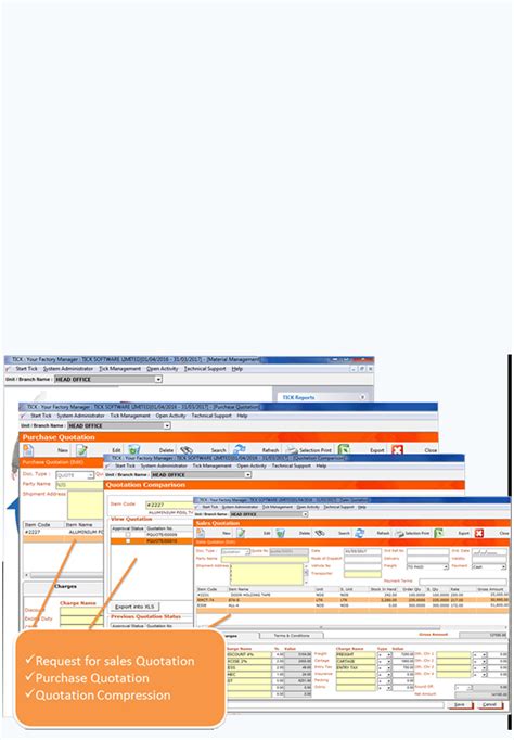 Tick ERP Softwares - FOR All medium and Small sized Manufacturing ...