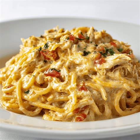 Chicken Spaghetti with Velveeta - Best One To Make