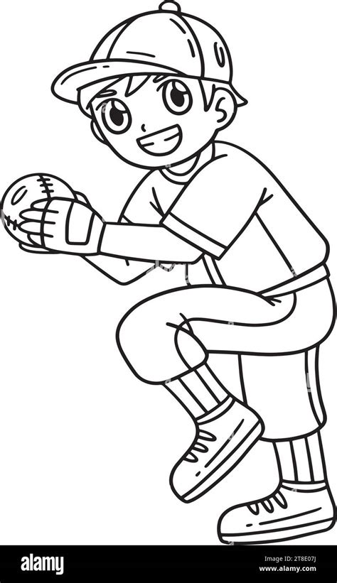 Baseball Pitcher Coloring Pages 的图像结果