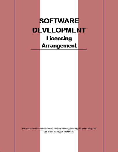 Software License Agreements 的图像结果