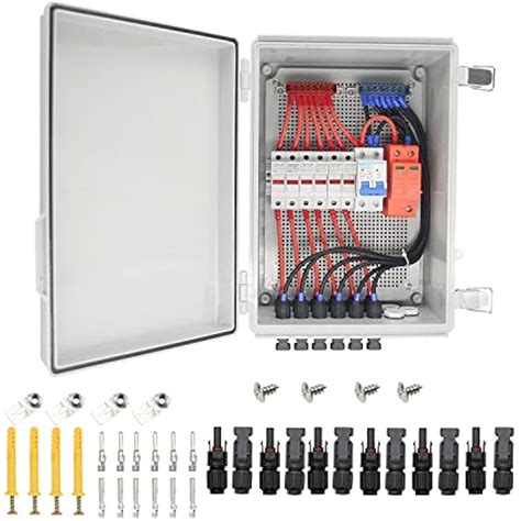 JMELEHW 6 String PV Combiner Box & Solar Connectors, Solar India | Ubuy