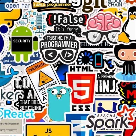 Computer Developer Stickers 的图像结果