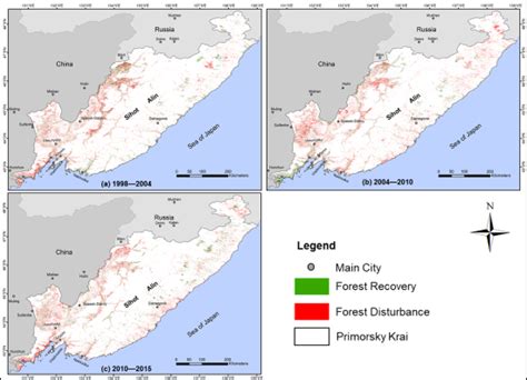 Detecting Forest Disturbance and Recovery in Primorsky Krai, Russia ...