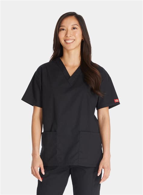 Dickies EDS Signature V-Neck Women's Scrub Top DKE86706 – Happythreads UK