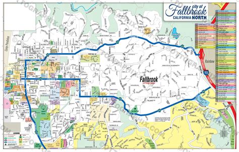 Image result for Fallbrook CA Map