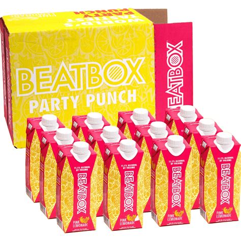 BeatBox Pink Lemonade Hard Punch — Rare Tequilas