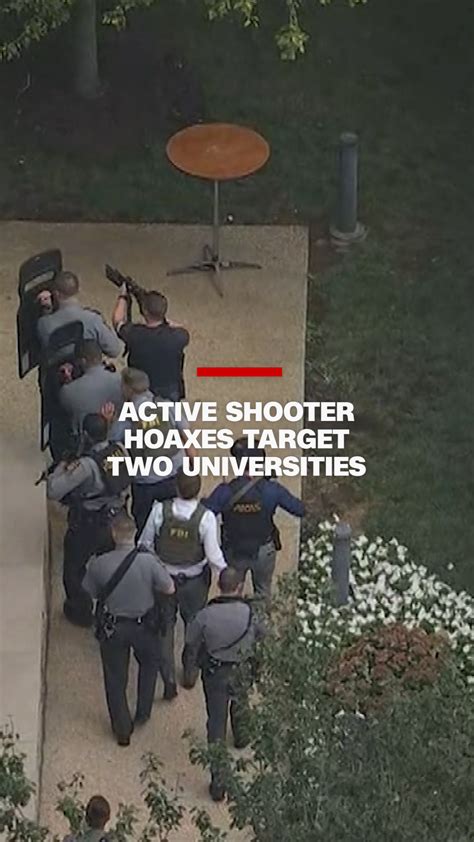 Video: Active shooter hoaxes target two universities | CNN