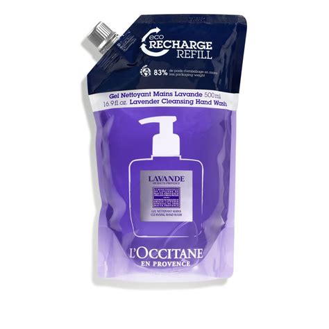 L'Occitane Lavender Cleansing Hand Wash Eco-Refill, 500ml : Amazon.in ...