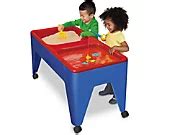 Preschool Two-Station Sand & Water Table - Natural Colors at Lakeshore ...